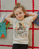 Children's Willie Nelson In the Sky Oatmeal Tee - shoplivylu