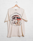 Comfortably Numb Off White Thrifted Tee - shoplivylu