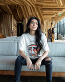 Comfortably Numb Off White Thrifted Tee - shoplivylu