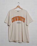 Cowboys Filled Gault Off White Thrifted Tee - shoplivylu