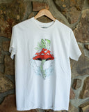 Don't Trip White Thrifted Tee - shoplivylu