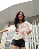 Griswold Off White Thrifted Tee - shoplivylu