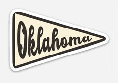 Oklahoma Pennant Decals (3942105972839)
