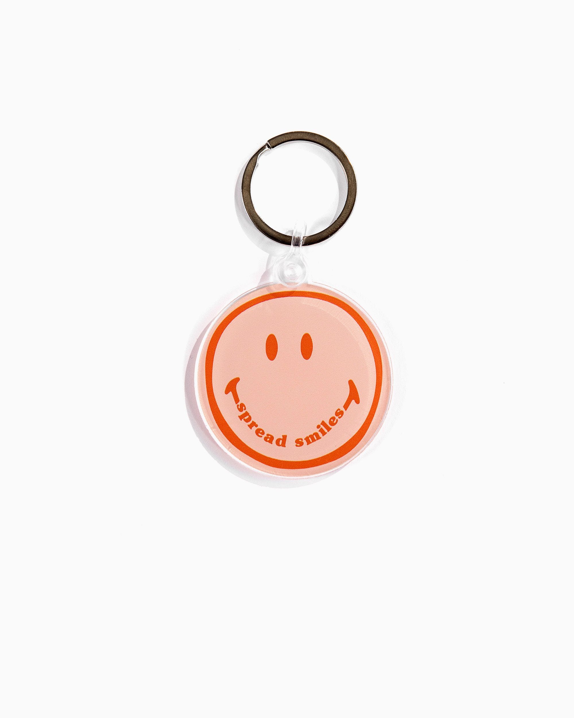 Spread Smiles Keychain - shoplivylu
