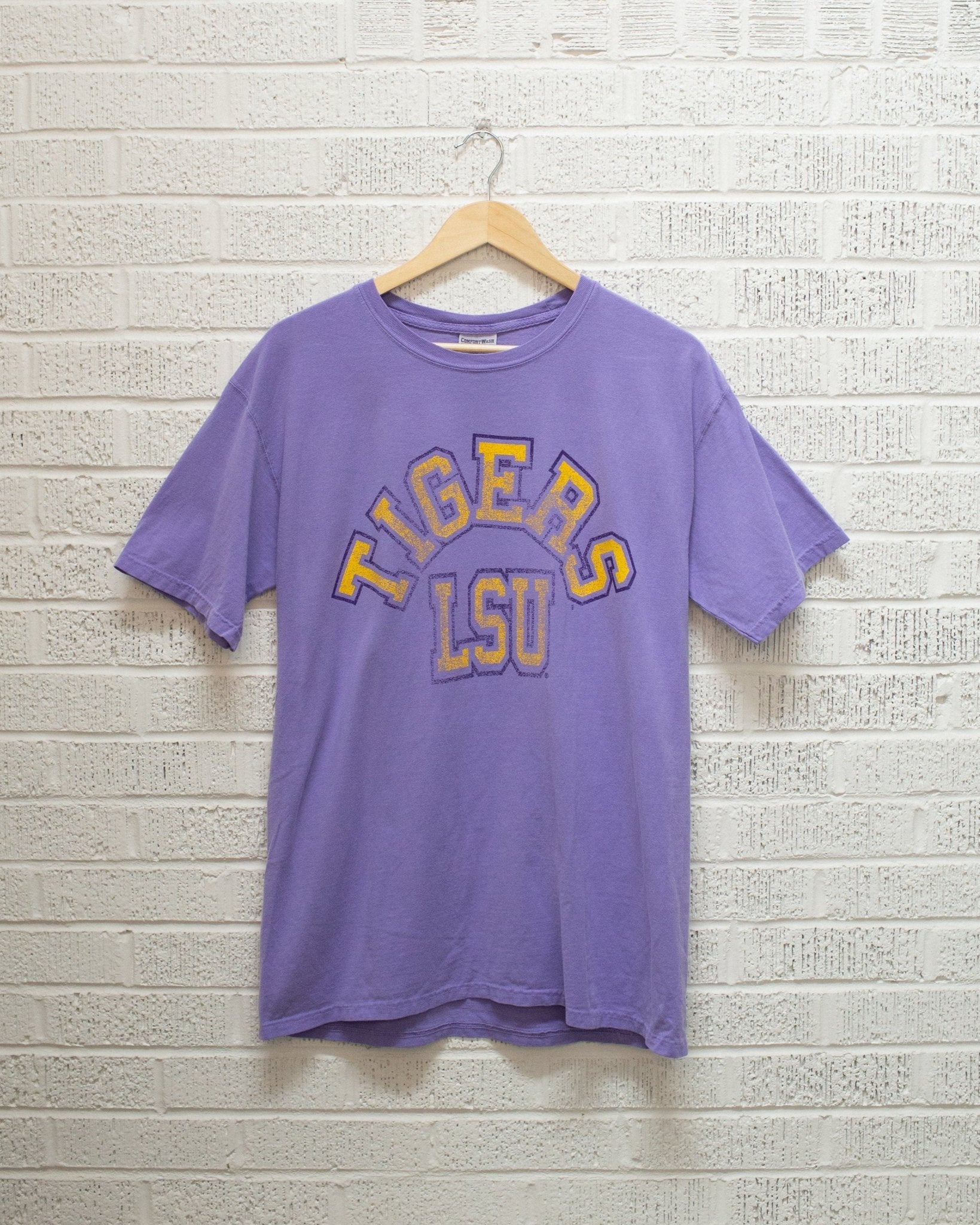 LSU Mega Arch Violet Tee - shoplivylu