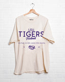LSU Tigers Shot Off Off White Thrifted Tee - shoplivylu