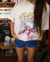 OK is for Lovers Off White Thrifted Tee - shoplivylu