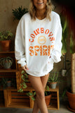 OSU Cowboys Spirit White Thrifted Sweatshirt