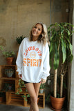 OSU Cowboys Spirit White Thrifted Sweatshirt