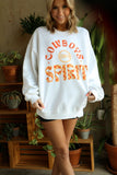 OSU Cowboys Spirit White Thrifted Sweatshirt