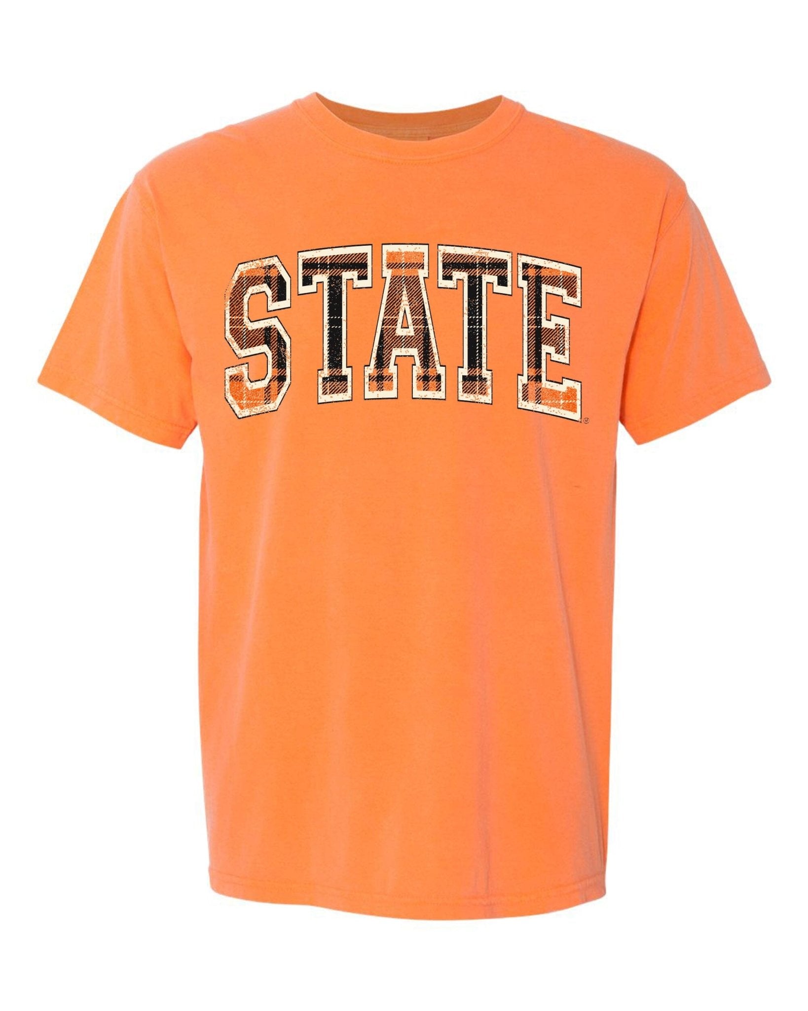 OSU Cowboys Tartan Melon Tee - shoplivylu