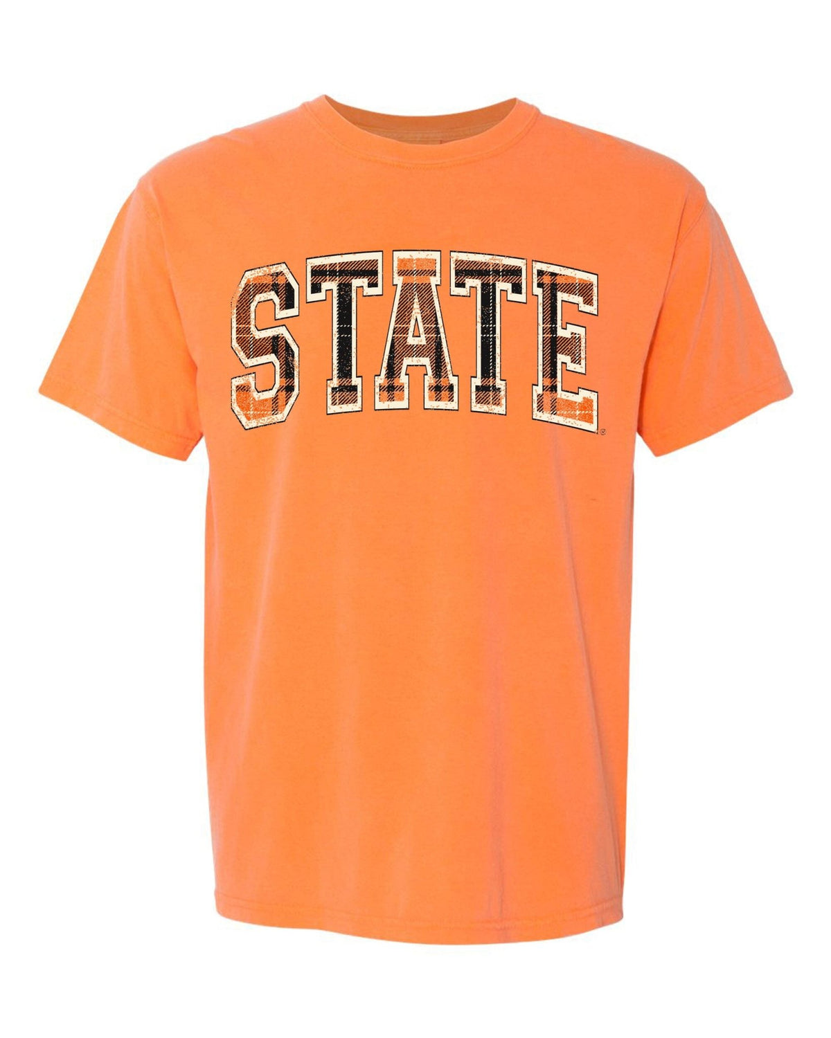 OSU Cowboys Tartan Melon Tee - shoplivylu