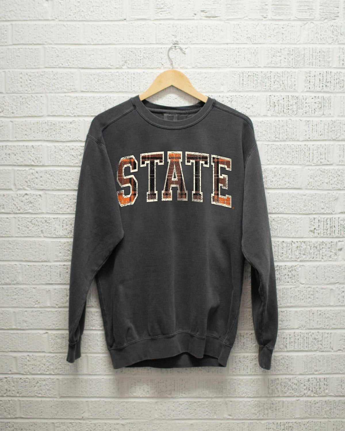 OSU Cowboys Tartan Pepper Sweatshirt - shoplivylu