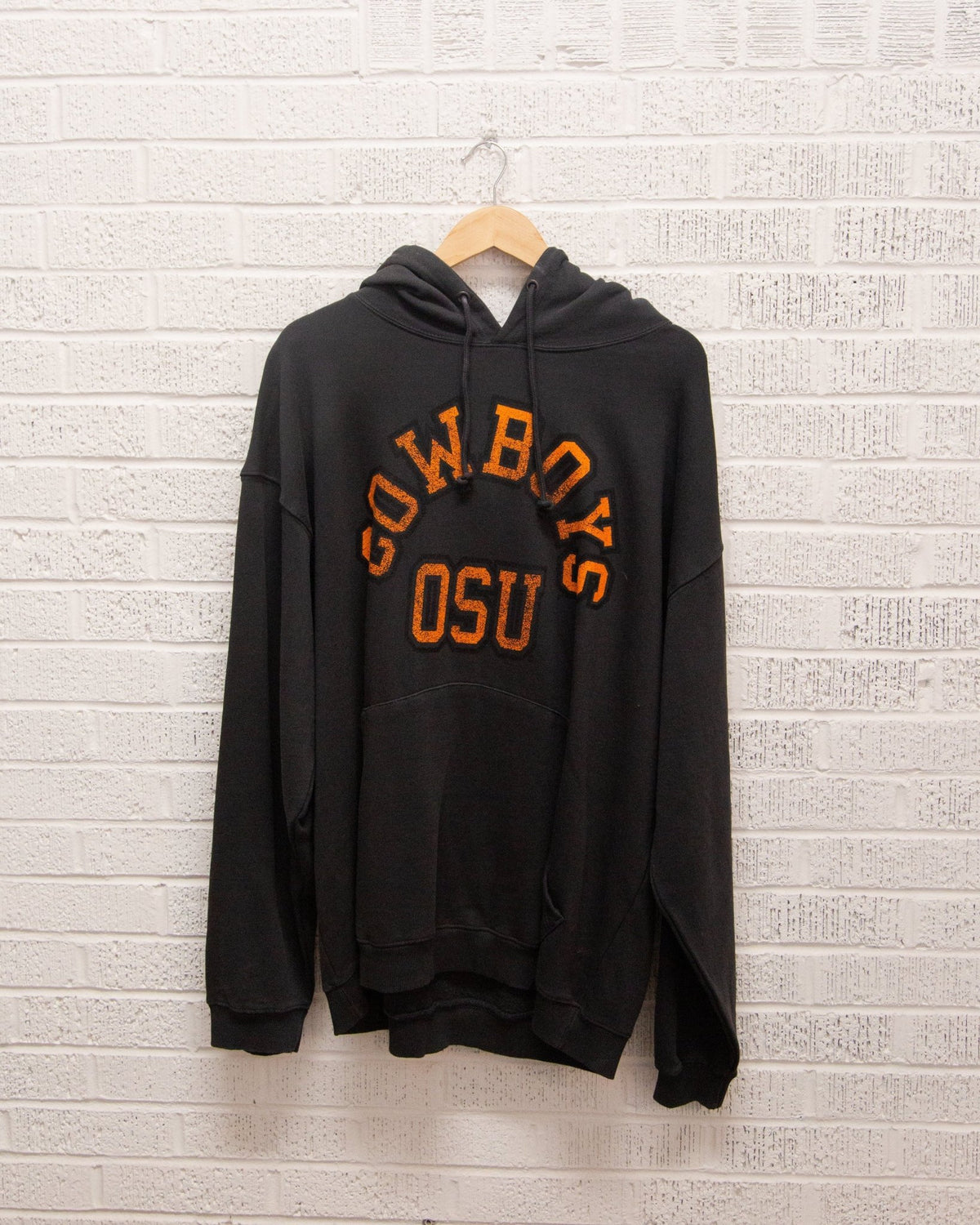 OSU Mega Arch Black Oversized Hoodie - shoplivylu