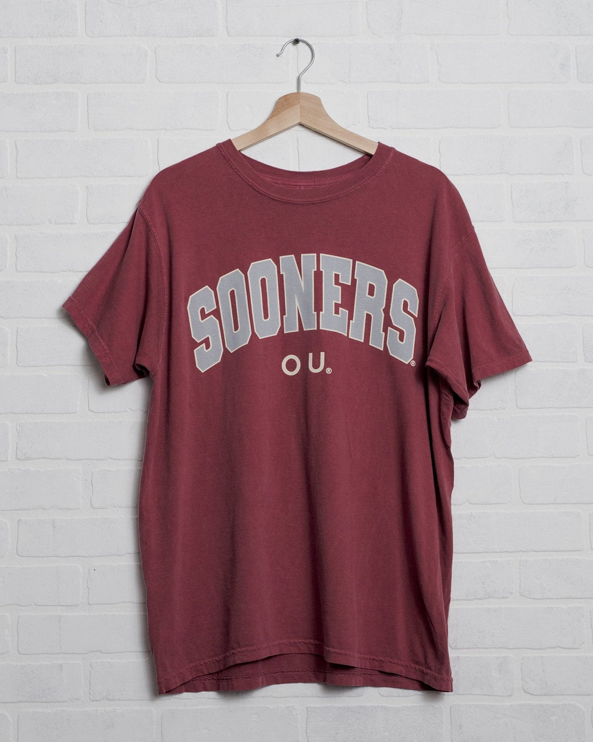 OU Filled Gault Crimson Tee - shoplivylu