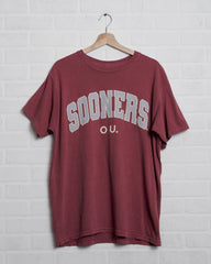 OU Filled Gault Crimson Tee - shoplivylu