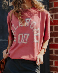 OU Mega Arch Crimson Tee - shoplivylu