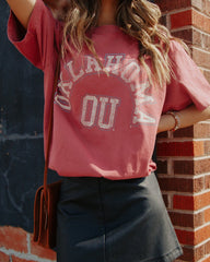 OU Mega Arch Crimson Tee - shoplivylu