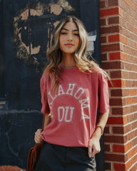 OU Mega Arch Crimson Tee - shoplivylu