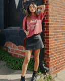 OU Mega Arch Crimson Tee - shoplivylu
