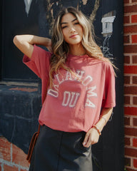 OU Mega Arch Crimson Tee - shoplivylu