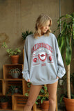 Razorbacks Prep Patch Gray Thrifted Sweatshirt