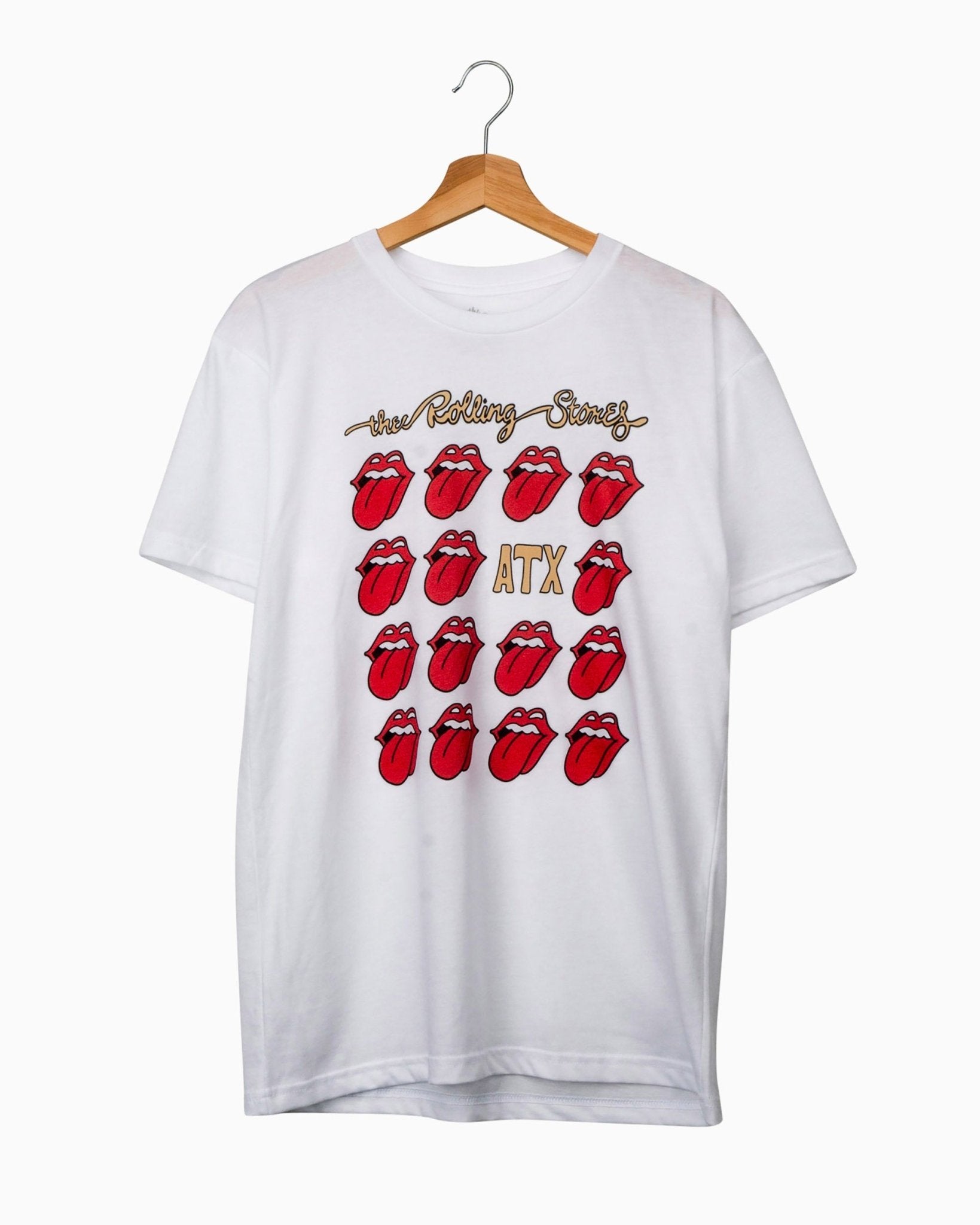 Rolling Stones Austin Multi Lick White Tee (4611216506983)
