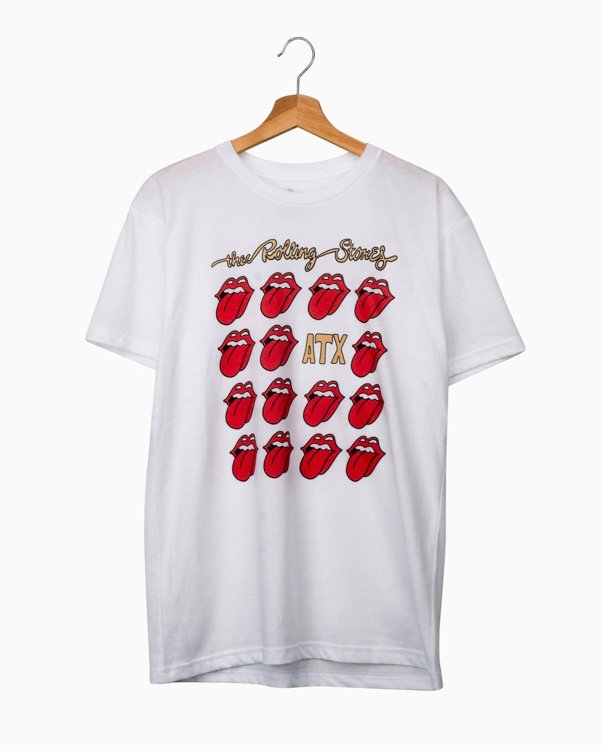 Rolling Stones Austin Multi Lick White Tee (4611216506983)