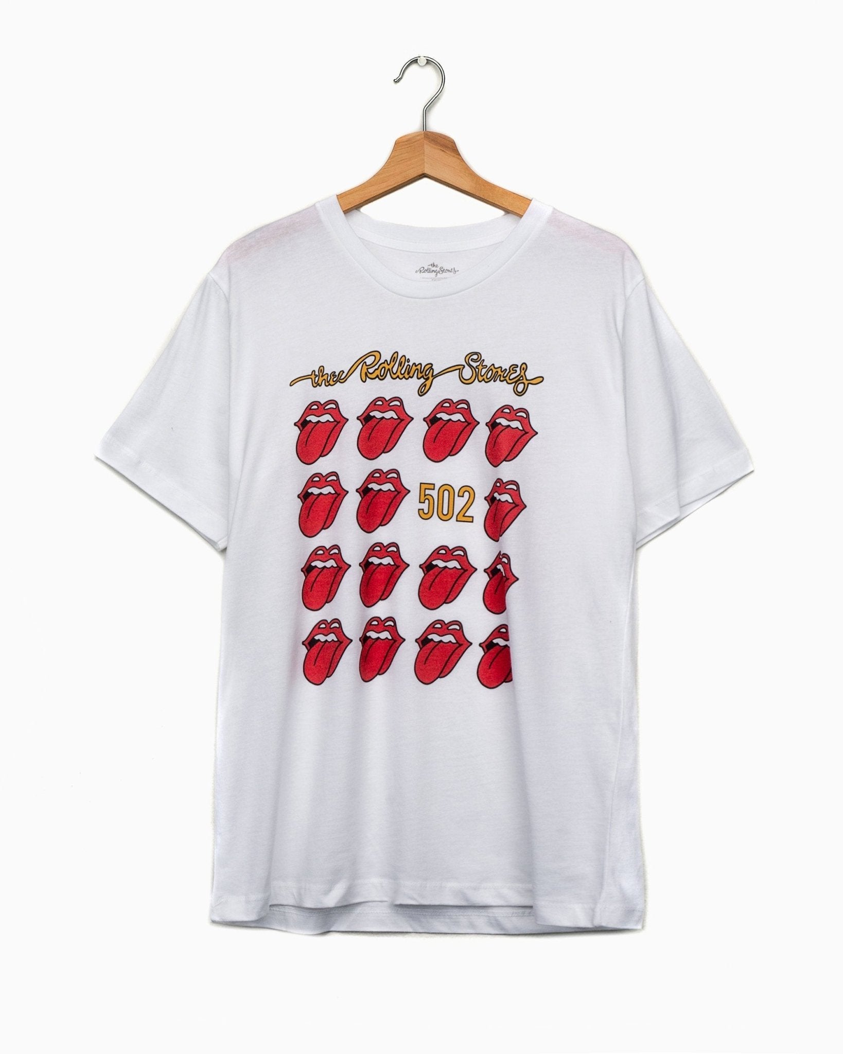 Rolling Stones Kentucky Flag Multi Lick White Tee (4513464975463)