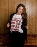 Rolling Stones Louisiana Flag Multi Lick White Tee - shoplivylu