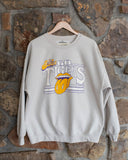 Rolling Stones LSU Tigers Stoned Sand Thrifted Sweatshirt - shoplivylu