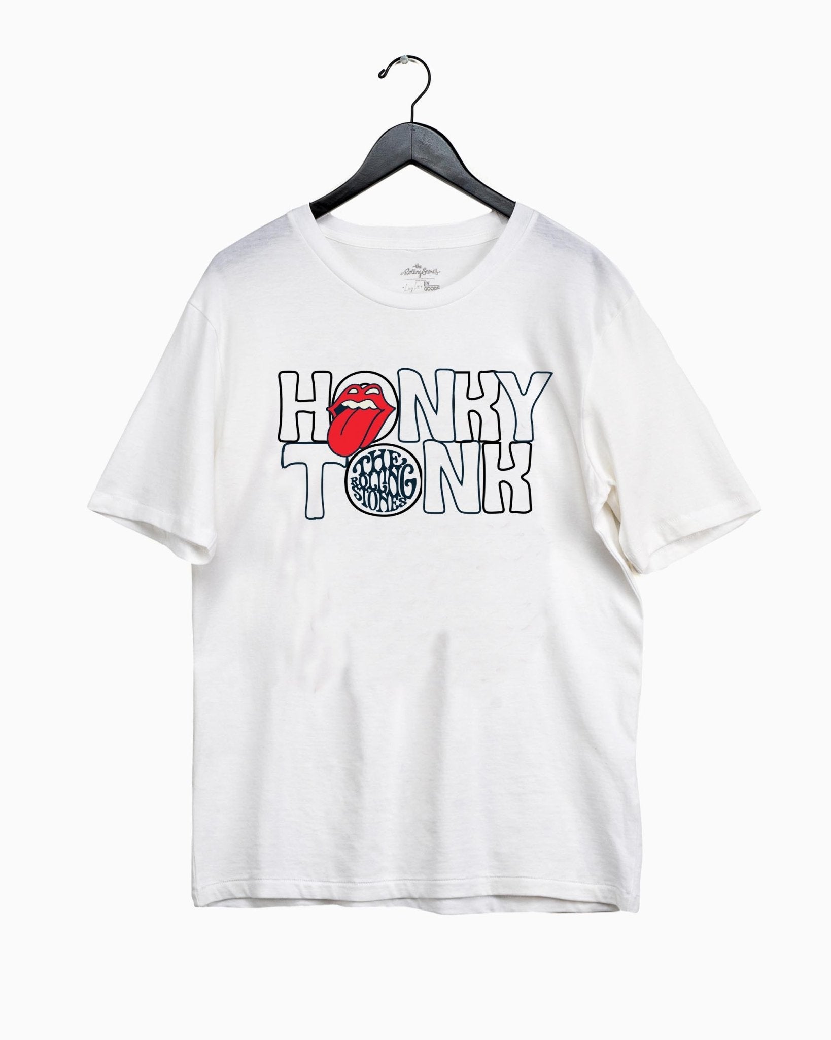 Rolling Stones Nashville Inside Lick White Tee (4555261411431)