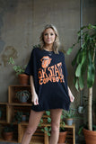 Rolling Stones OSU Cowboys Dazed Black Thrifted Tee