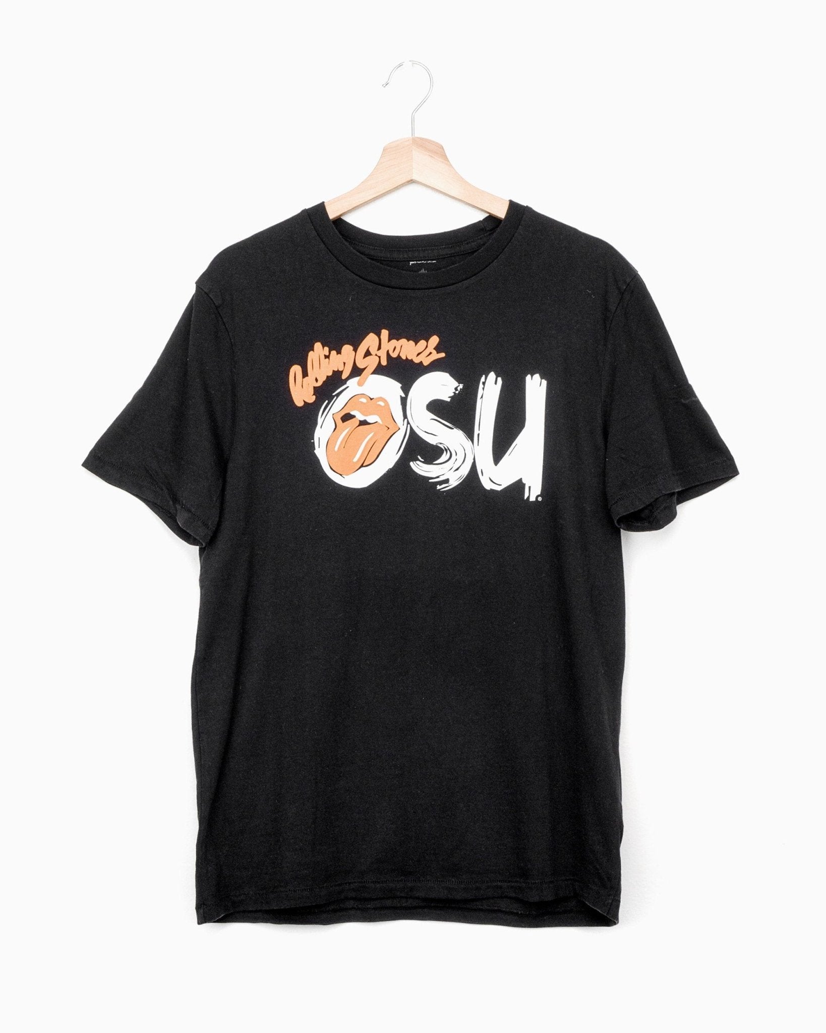 Rolling Stones OSU Inside Lick Black Puff Ink Tee (4519328940135)