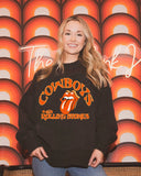 Rolling Stones OSU Psych Smoke Oversized Crew Sweatshirt