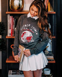 Rolling Stones OU Helmet Lick Dark Gray Sweatshirt - shoplivylu