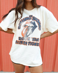 Rolling Stones Rock 'Em Auburn Tigers Off White Thrifted Tee - shoplivylu