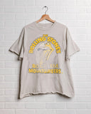 Rolling Stones Rock 'Em Mountaineers Off White Thrifted Tee - shoplivylu