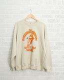 Rolling Stones Rock 'Em Pokes Sand Thrifted Sweatshirt - shoplivylu