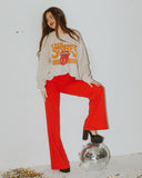 Rolling Stones Stoned Sand Thrifted Sweatshirt - shoplivylu