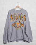 Rolling Stones Tennessee Volunteers College Seal Gray Thrifted Sweatshirt