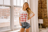 Rolling Stones Texas Tech Multi Lick White Tee (4522394484839)