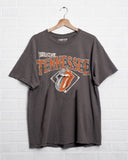 Rolling Stones Volunteers Baseball Diamond Off Black Thrifted Tee - shoplivylu