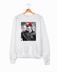 Switzer Beat Texas Pic White Sweatshirt - shoplivylu