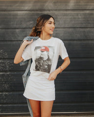 Switzer Beat Texas Pic White Tee - shoplivylu