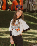 Tennessee Butterfly Off White Thrifted Tee - shoplivylu