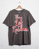 Texas Tech Beverly Charcoal Thrifted Tee - shoplivylu