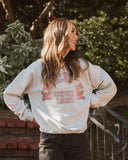 Texas Tech Mega Arch Sand Thrifted Sweatshirt - shoplivylu