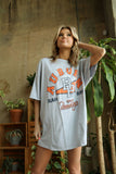 The Beach Boys Auburn Tigers Cheer Arch Gray Thrifted Tee