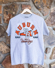 The Beach Boys Auburn Tigers Cheer Arch Gray Thrifted Tee